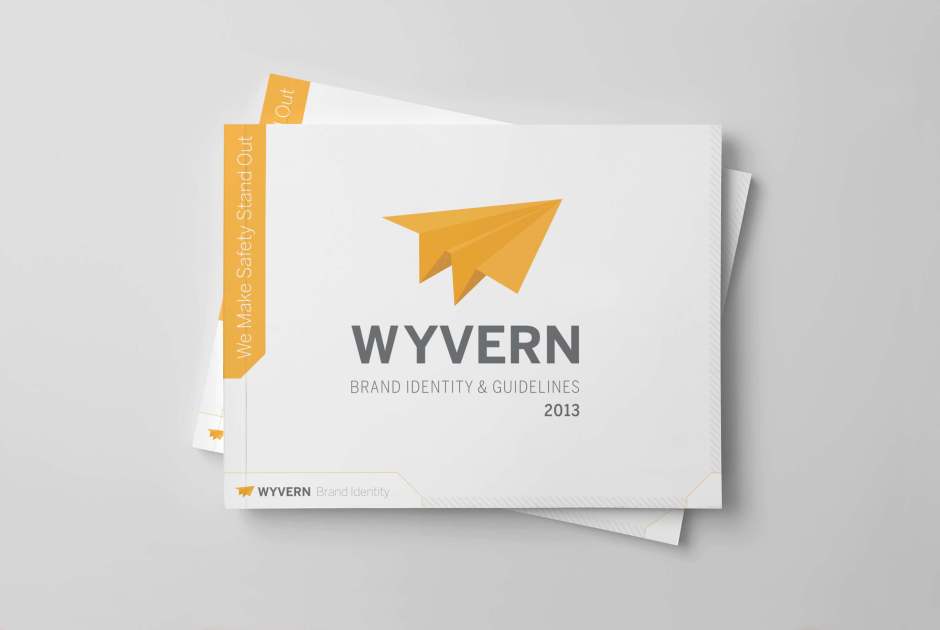 Wyvern Brand Guidelines mock up